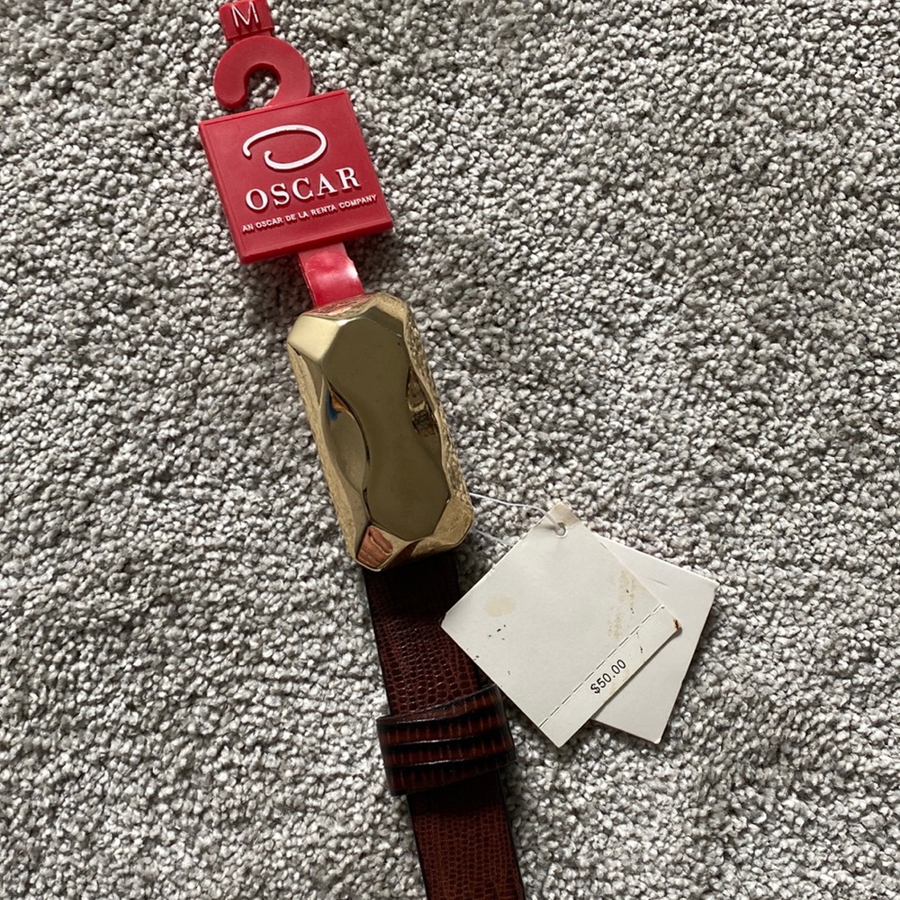 Oscar De La Renta belt